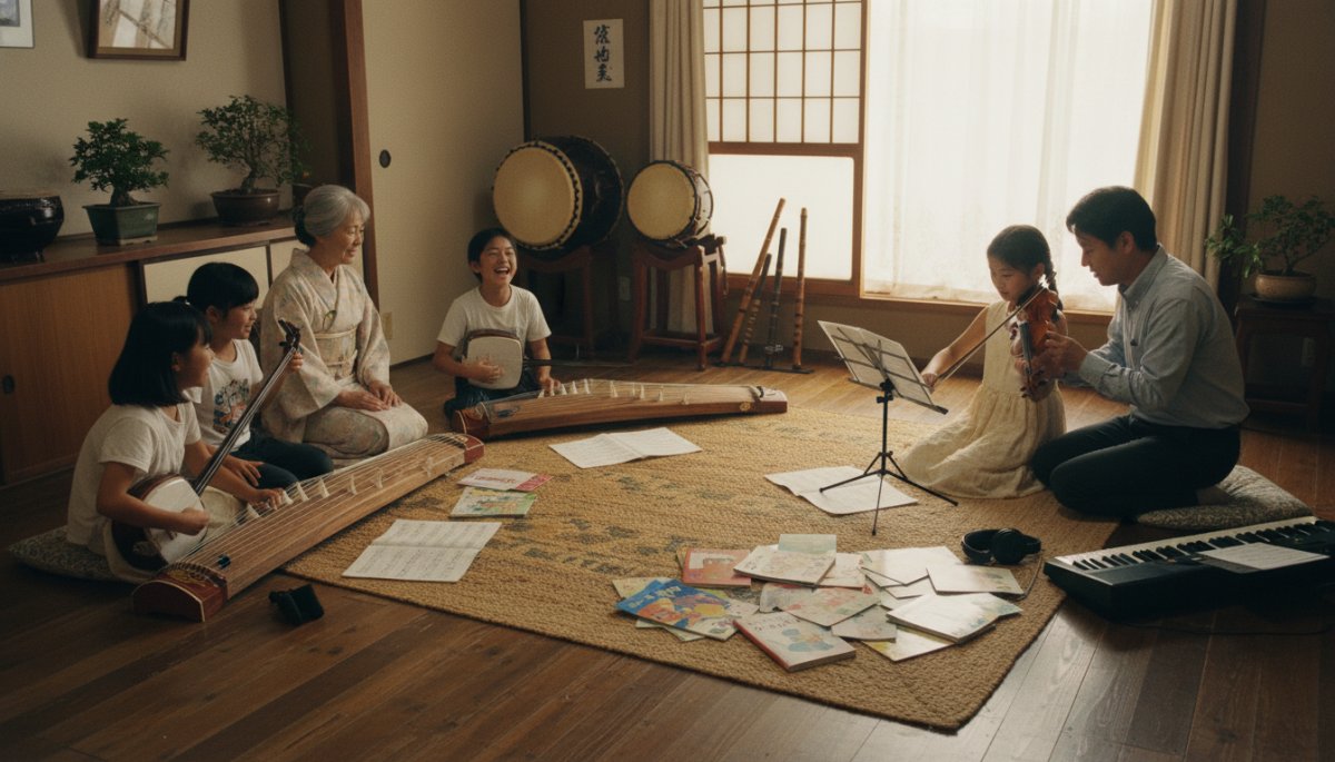 音楽を楽しむ子どもたち 多様な学び方