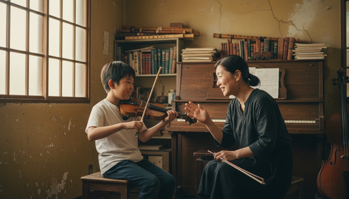 個性を活かした音楽レッスンの様子