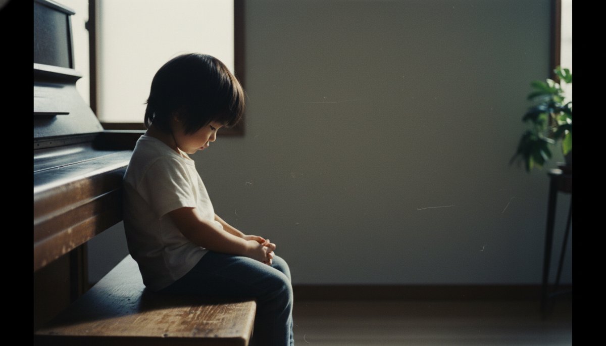 ピアノ練習に悩む子ども 挫折の兆候