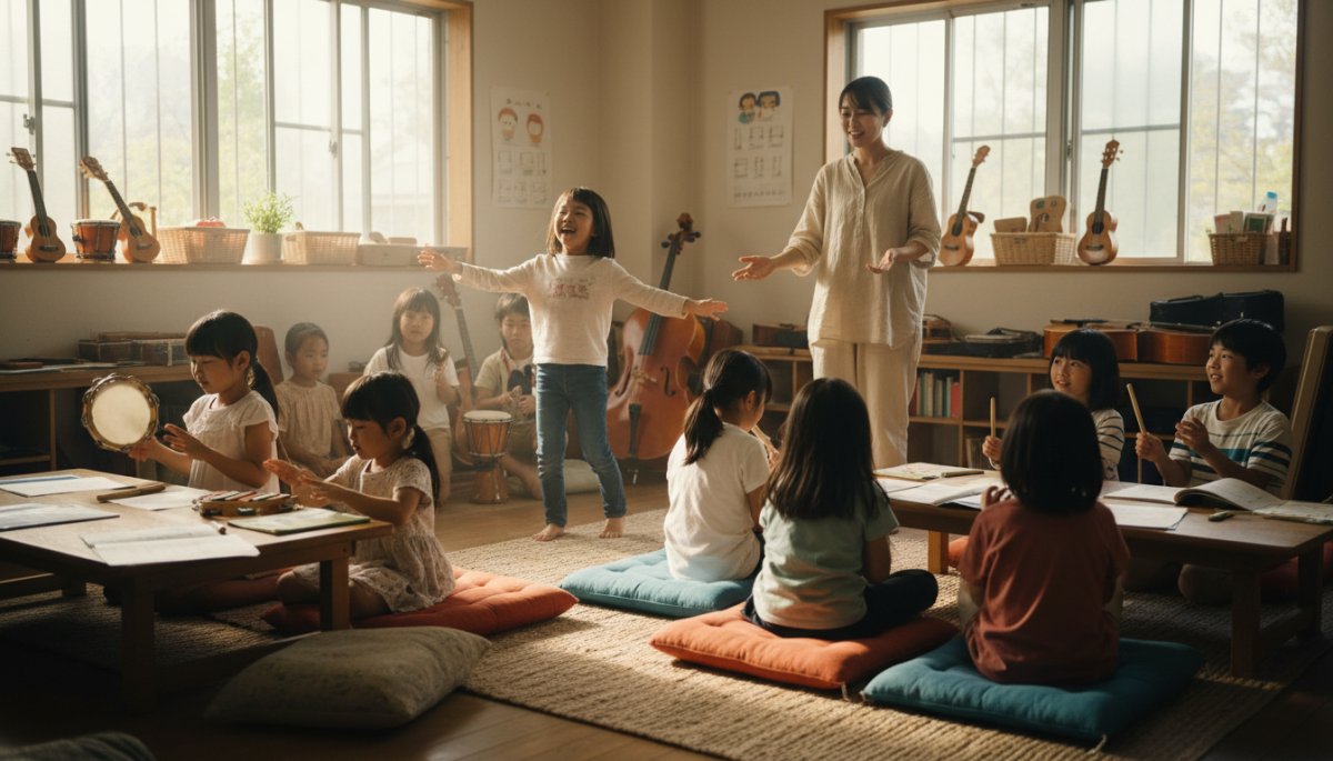 音楽を通じて非認知能力を育む子どもたち