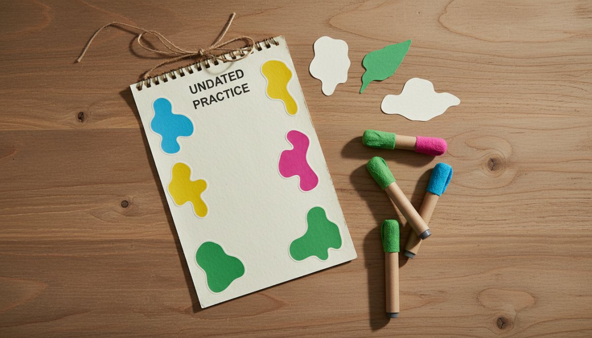 ピアノ練習カレンダーとシール