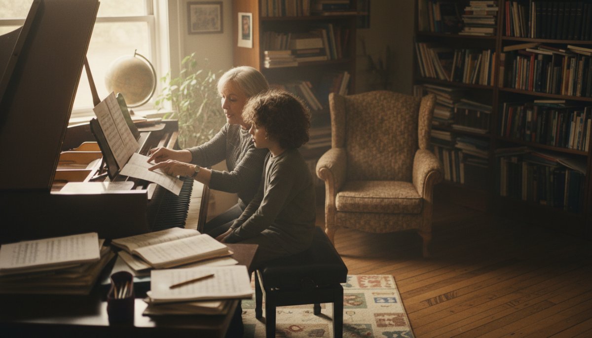 音楽的感性を育てるレッスン風景 ピアノ指導