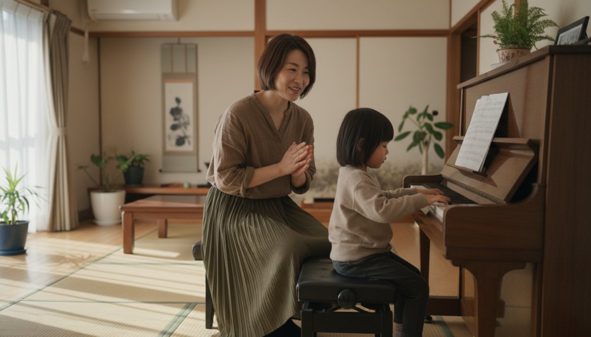 個性重視の音楽レッスン風景 子どもの自主性を育む指導方法