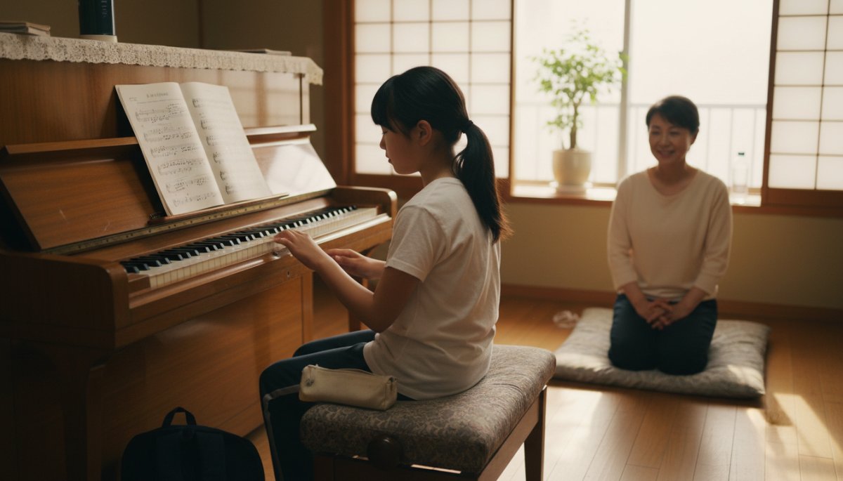 コーチング手法を取り入れた音楽教室のレッスン風景
