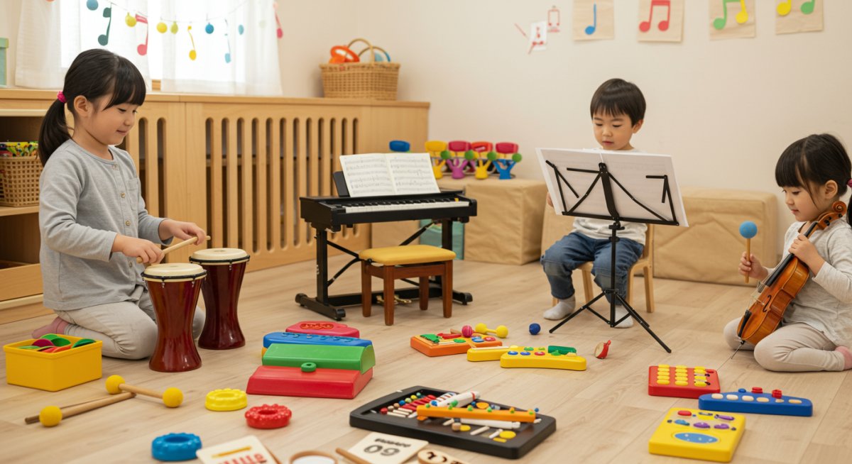 子どもに音楽への興味を持たせる9つの実践アイデア