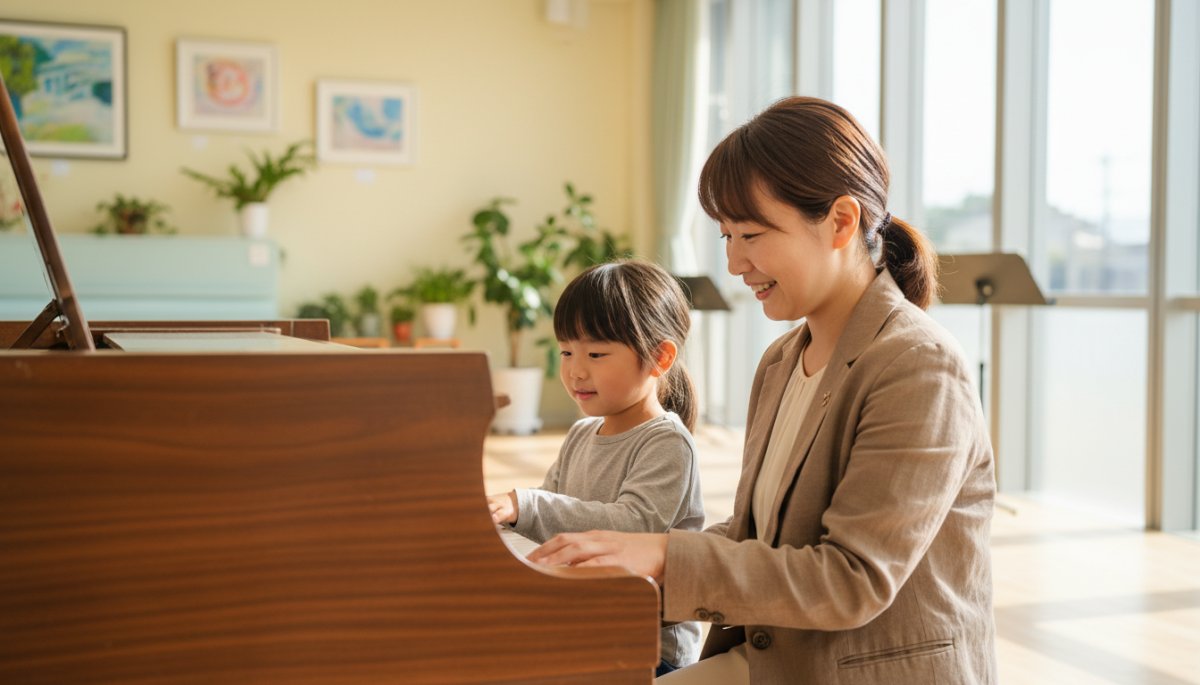 ピアノ教室で個性を尊重する指導法とその教育効果